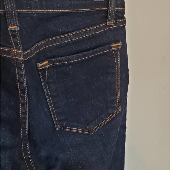 J Brand Boho The Skinny Blue Jeans in Ink Cut 4320 w/ Whiskering Size 26 - Picture 9 of 15